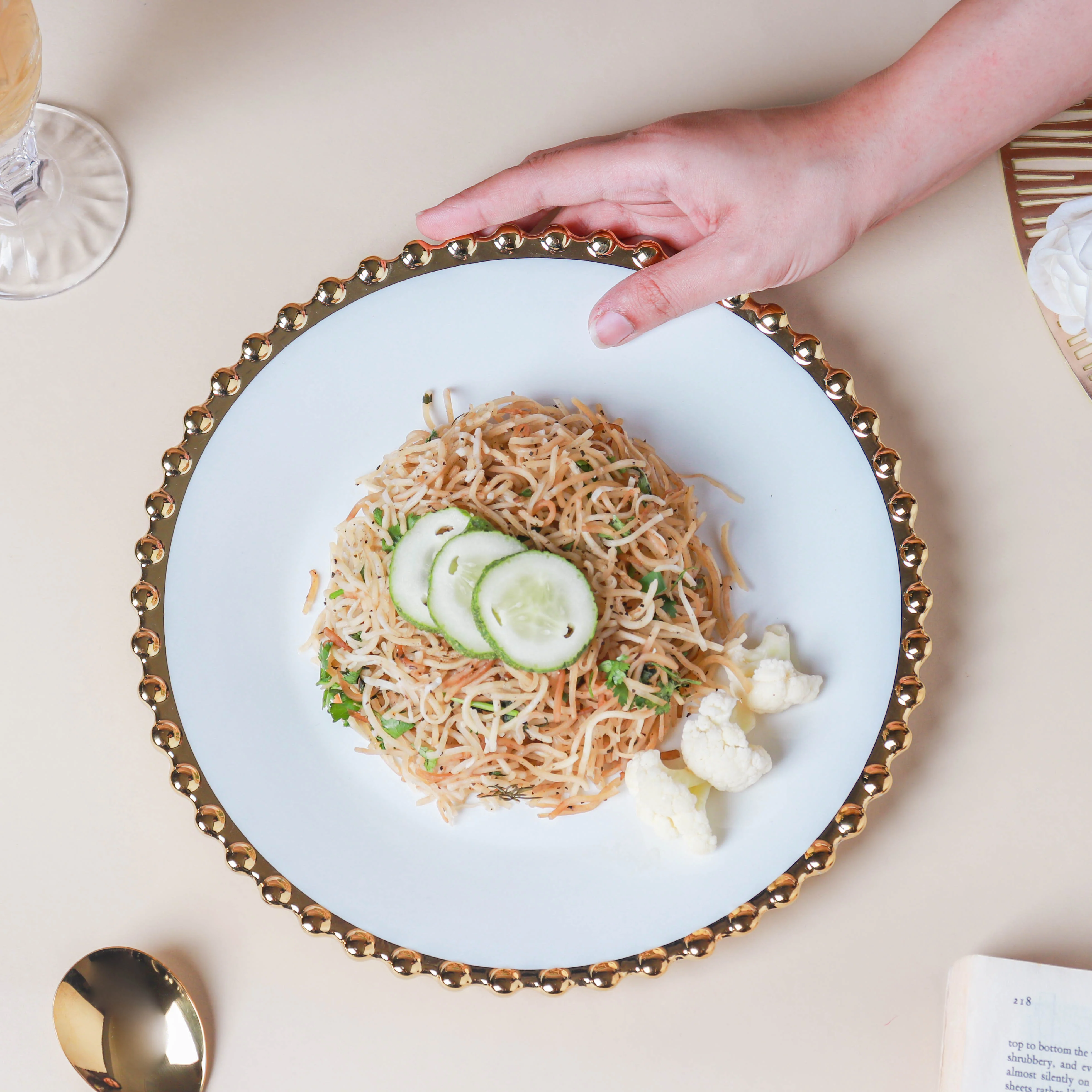 Elysian Scallop Dinner Plate - Image 2