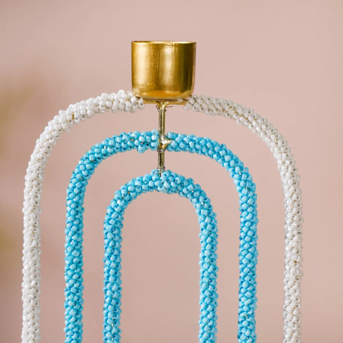 Embellished Candle Stand For Home Decor - Image 7