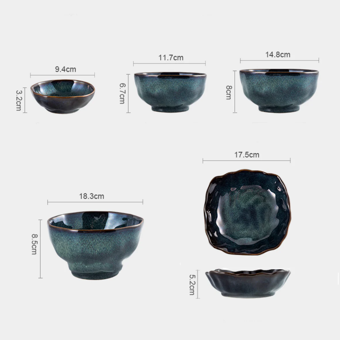 Emerald Serving Bowl - Image 5