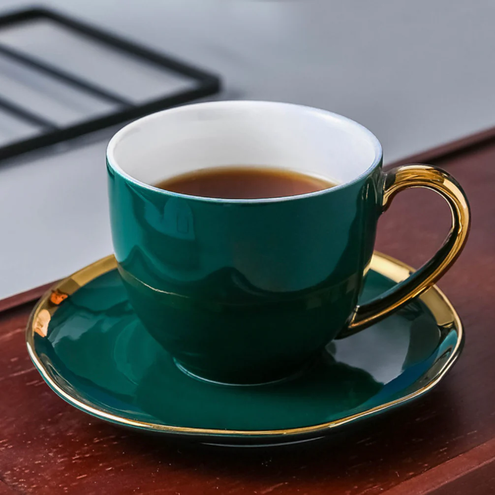 Emerald Tea Set With Stand - Image 9