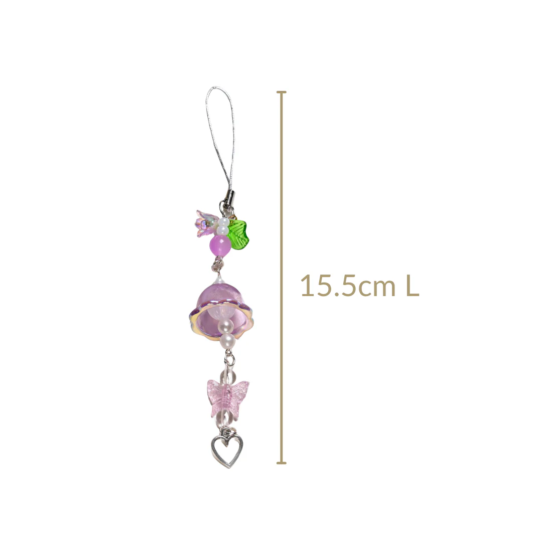 Enchanted Lavender Fantasy Phone Charm - Image 4