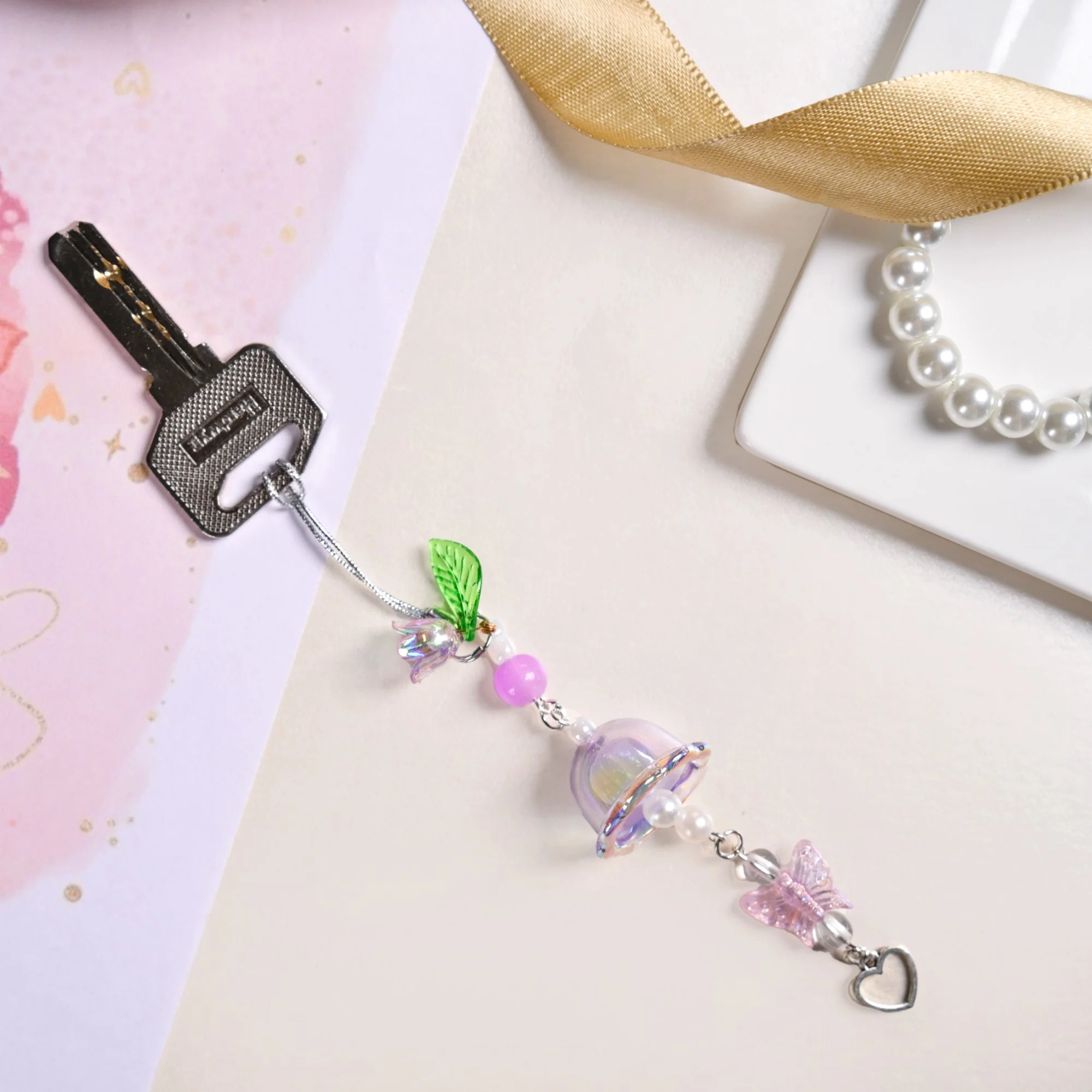Enchanted Lavender Fantasy Phone Charm - Image 7