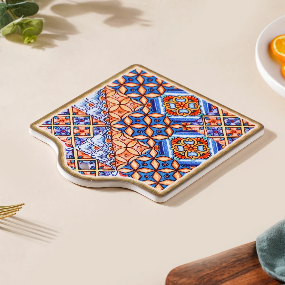 European Vibrant Traditional Trivet 7 Inch - Image 5