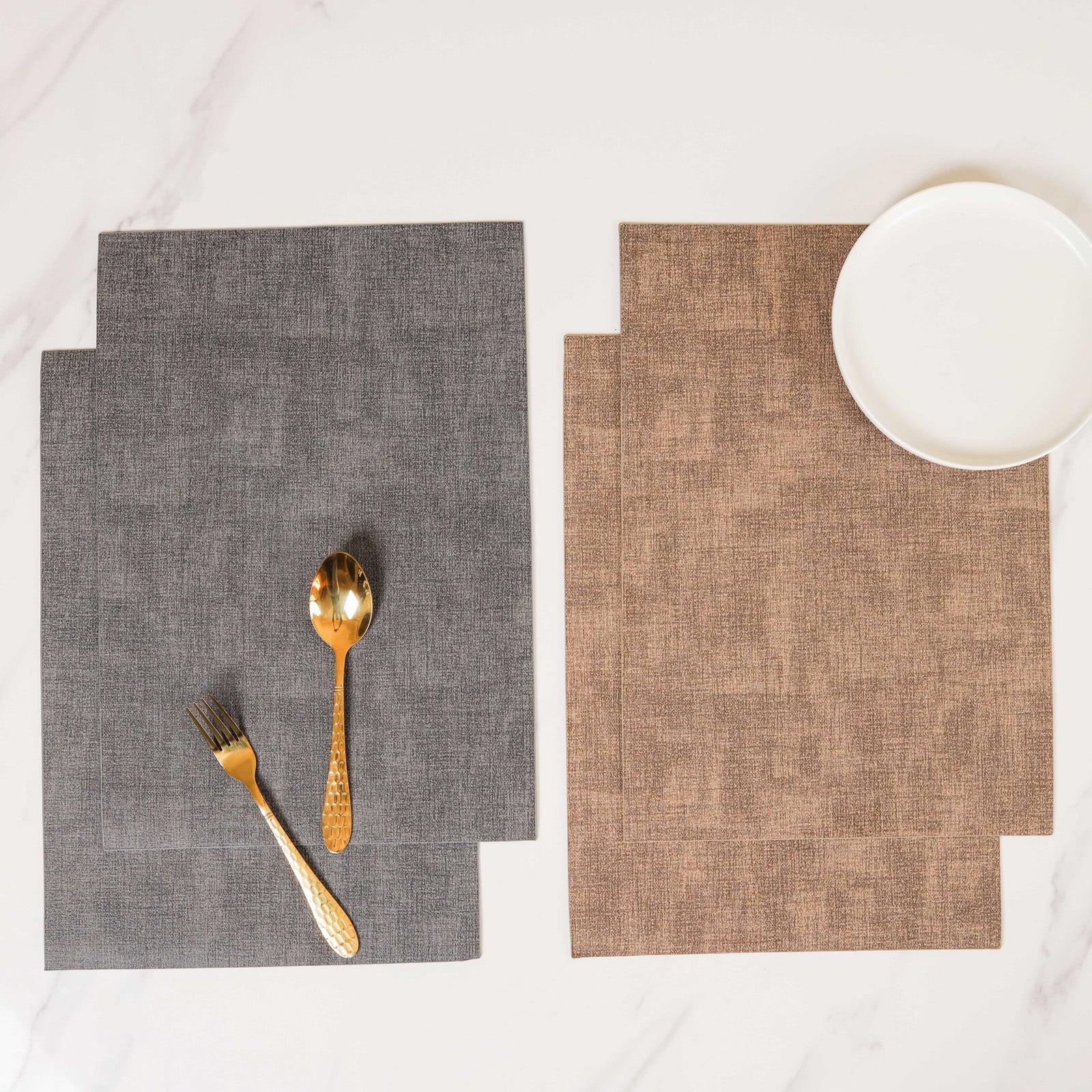 Faux Leather Table Mat Set of 2 - Image 3
