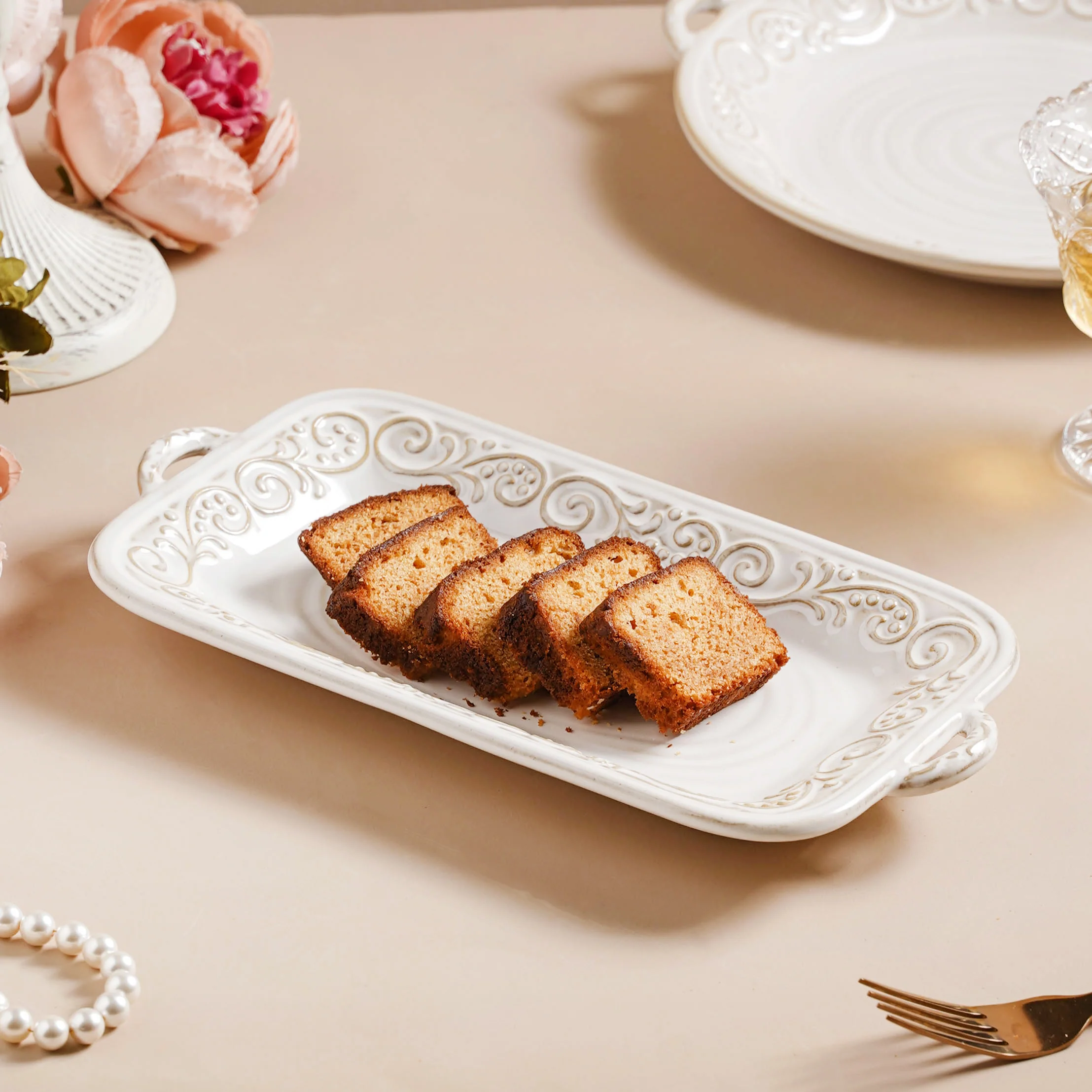 Faye Rectangular Baking Plate 10 Inch - Image 9