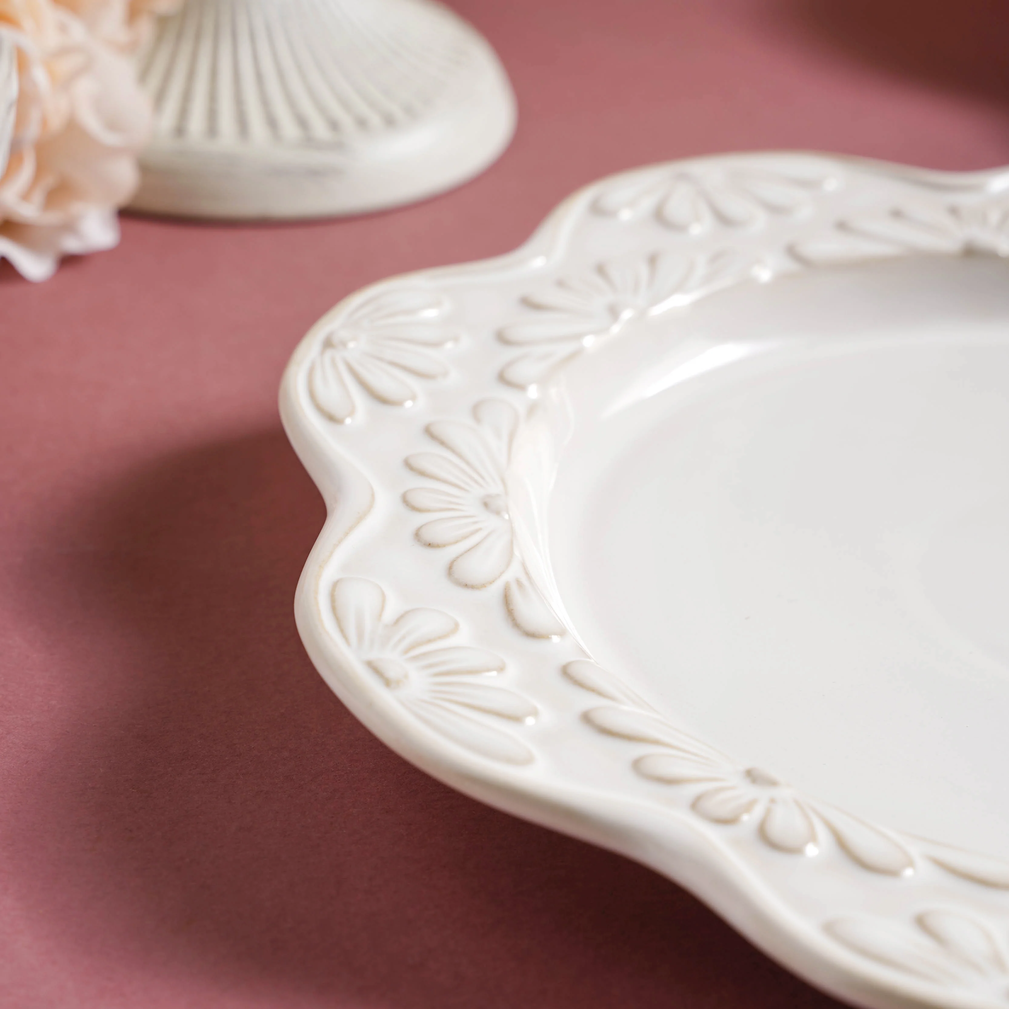 Faye Floral Side Plate 9 Inch - Image 7