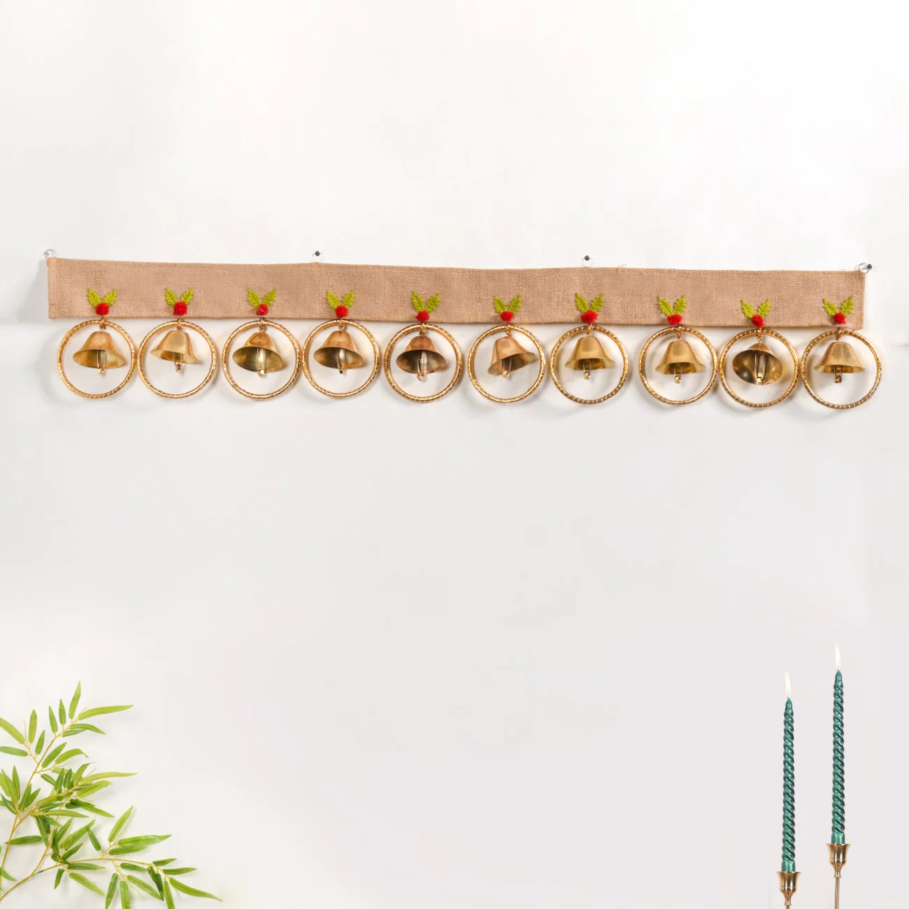 Festive Jingle Bells Door Hanging - Image 8