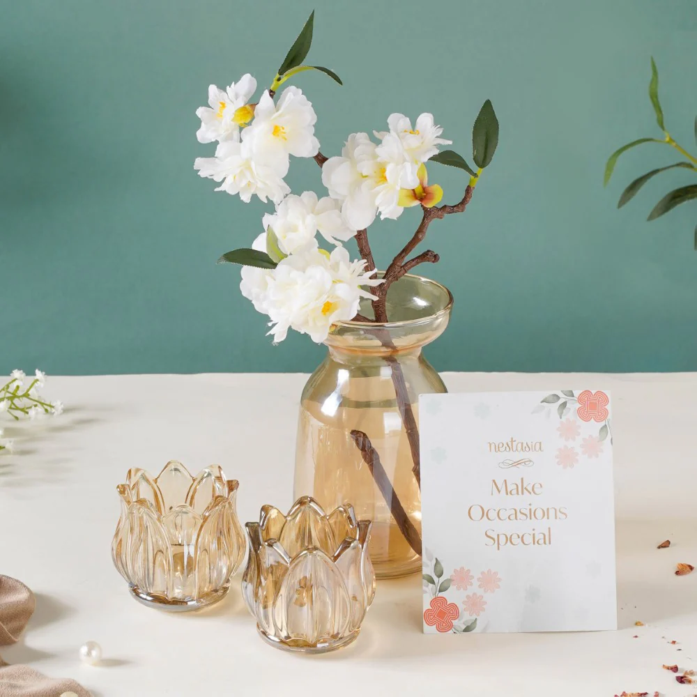Floral Fusion Wedding Invitation Gift Hamper Set Of 4