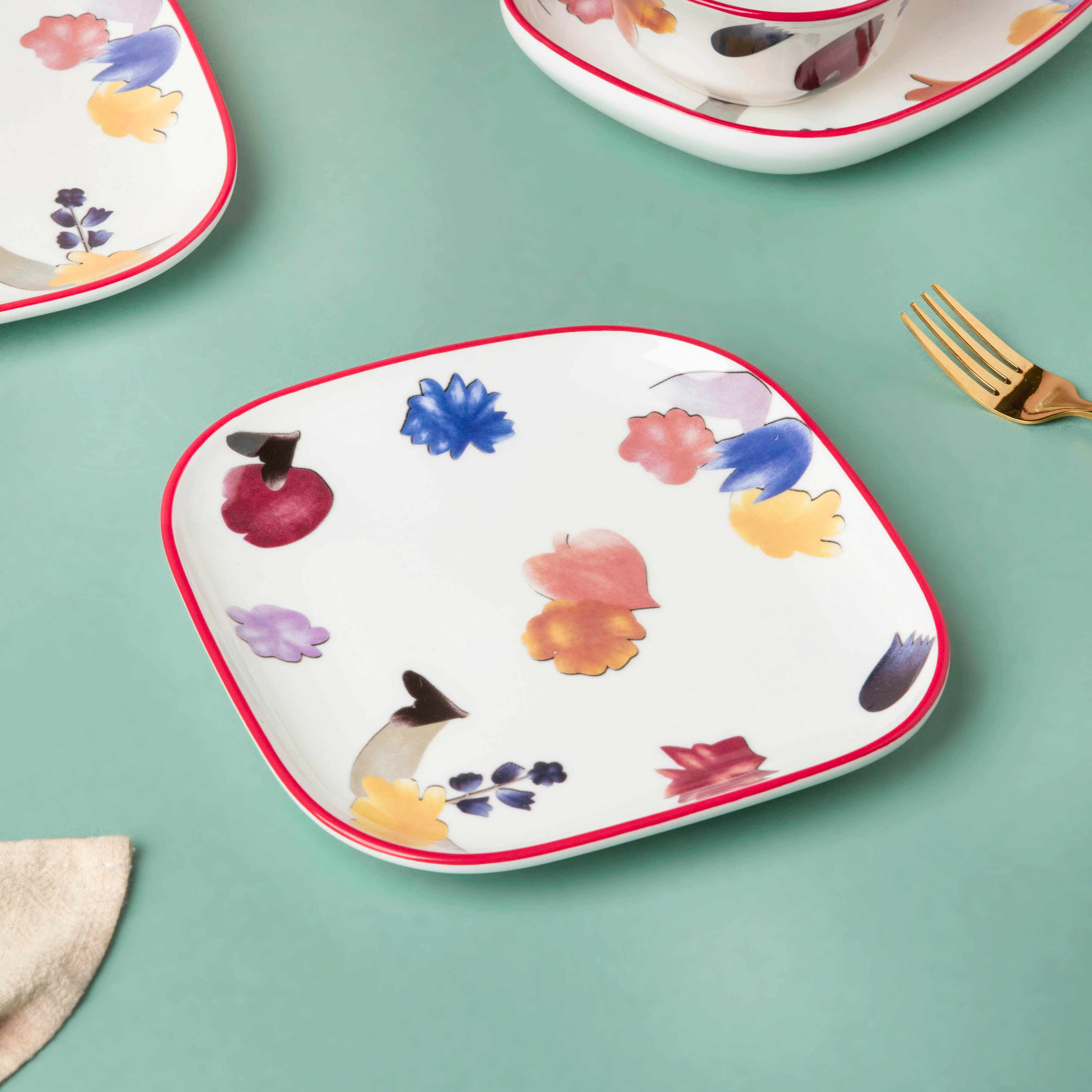 Florista Elevated Snack Plate 7.5 Inch - Image 3