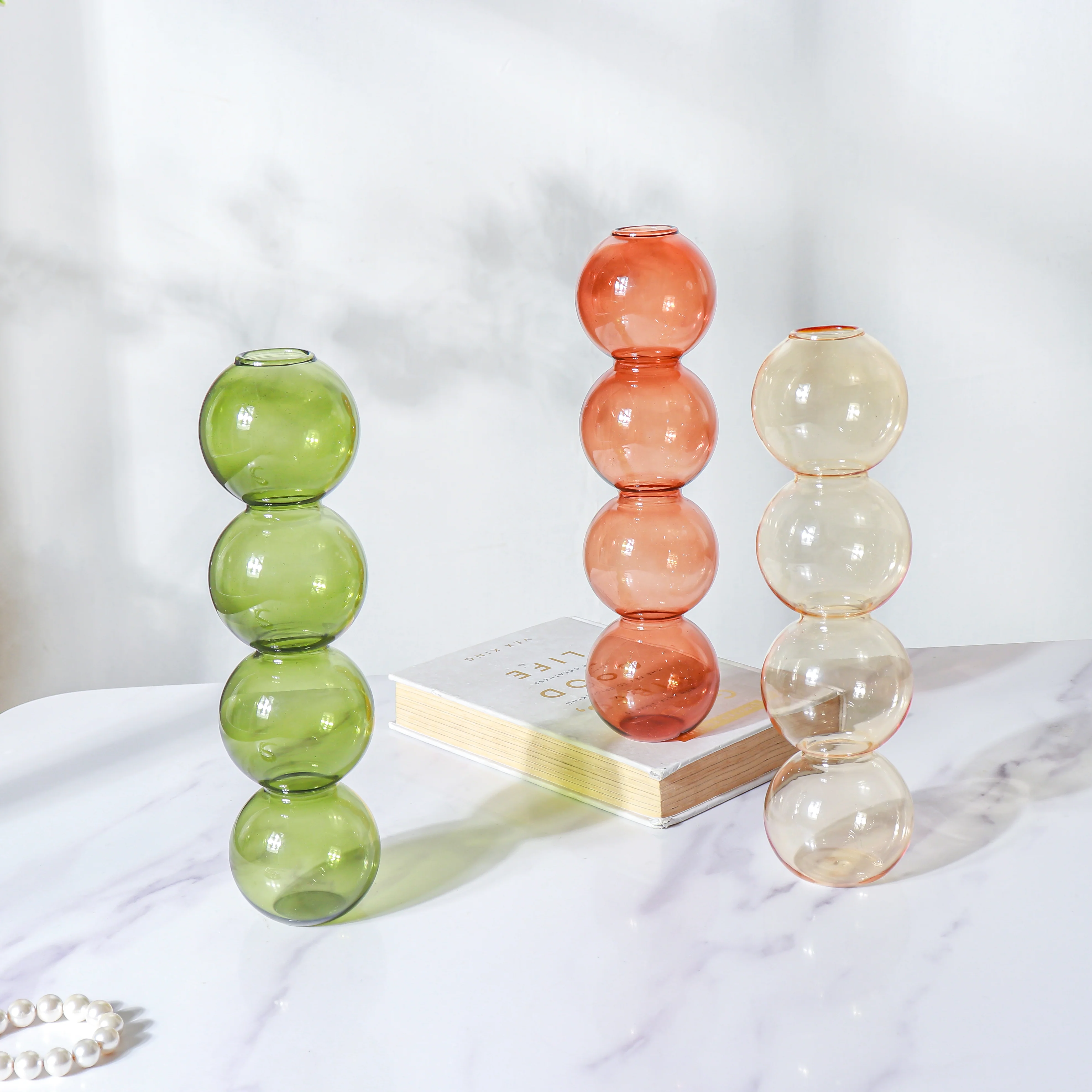 Four Bubbles Glass Vase - Image 15