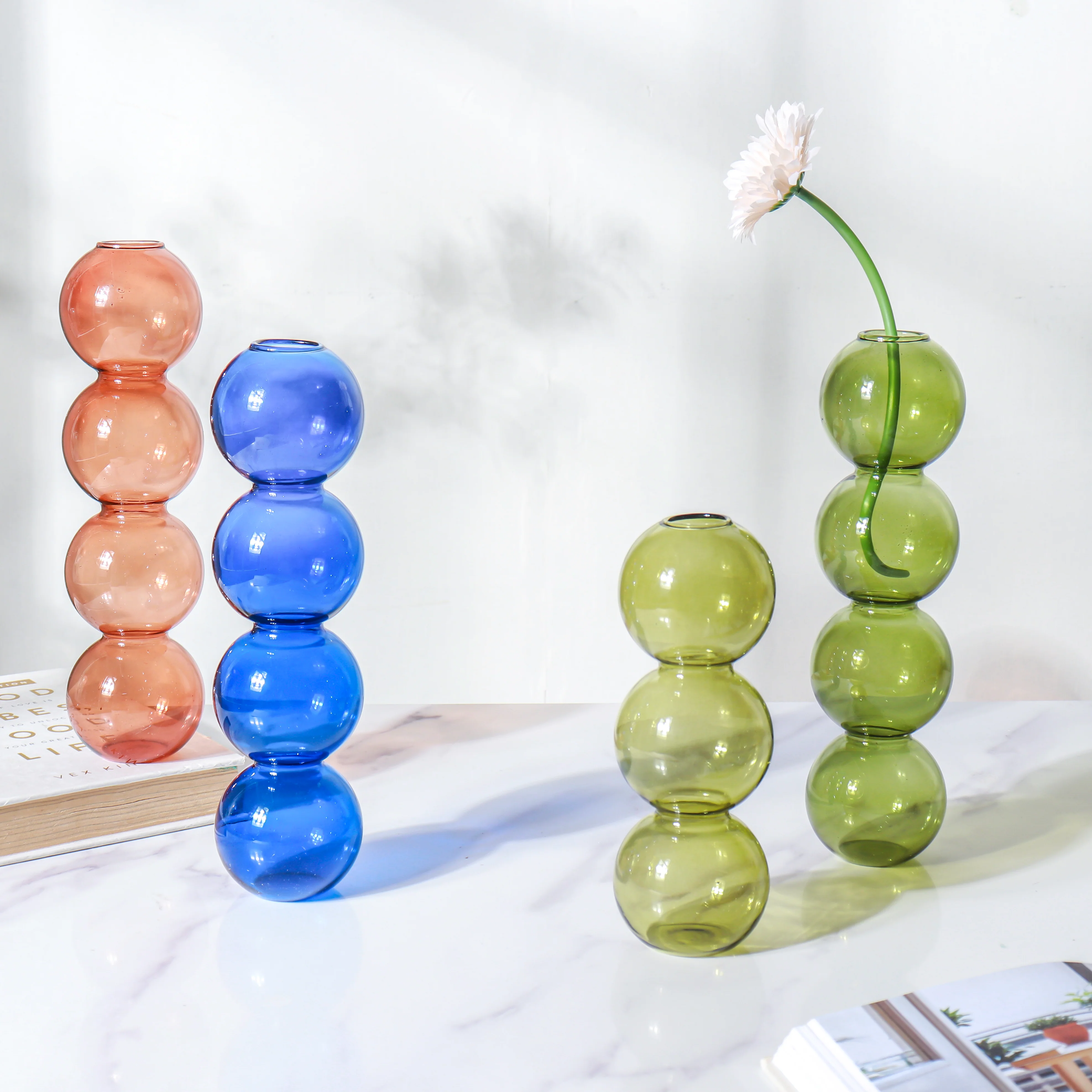 Four Bubbles Glass Vase - Image 21
