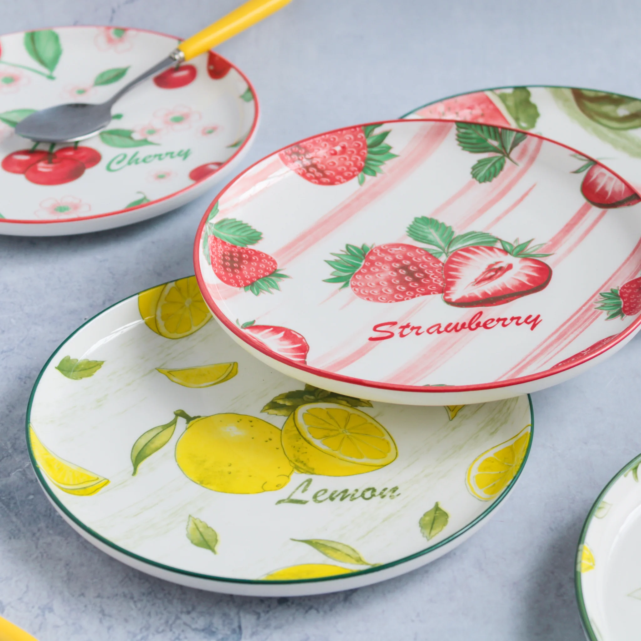 Fruit Design Plate - Image 10