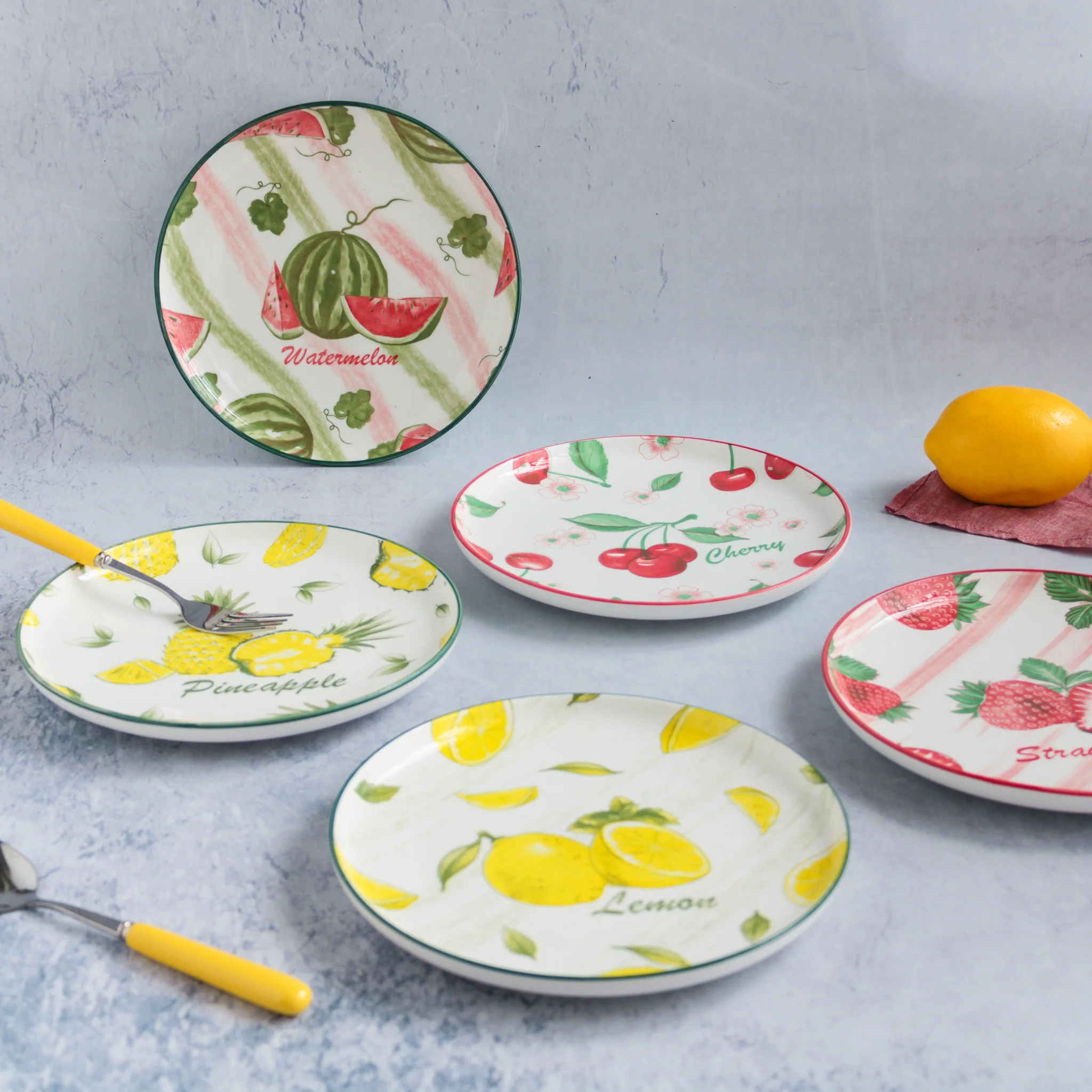 Fruit Design Plate - Image 13