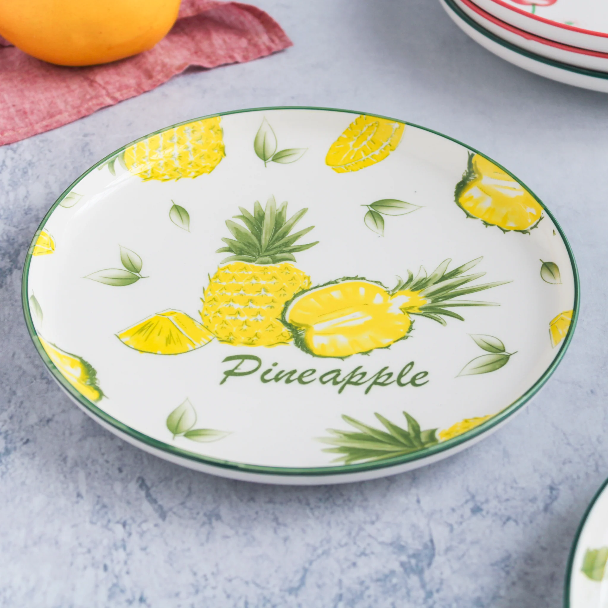 Fruit Design Plate - Image 3