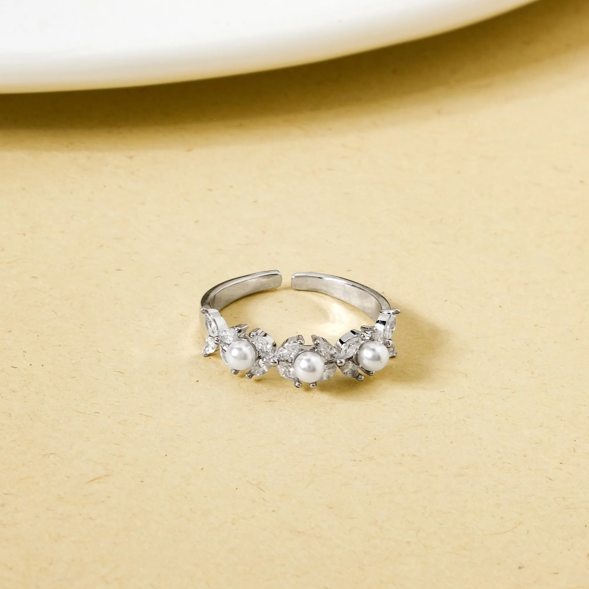 Garden Of Gems Silver Statement Ring