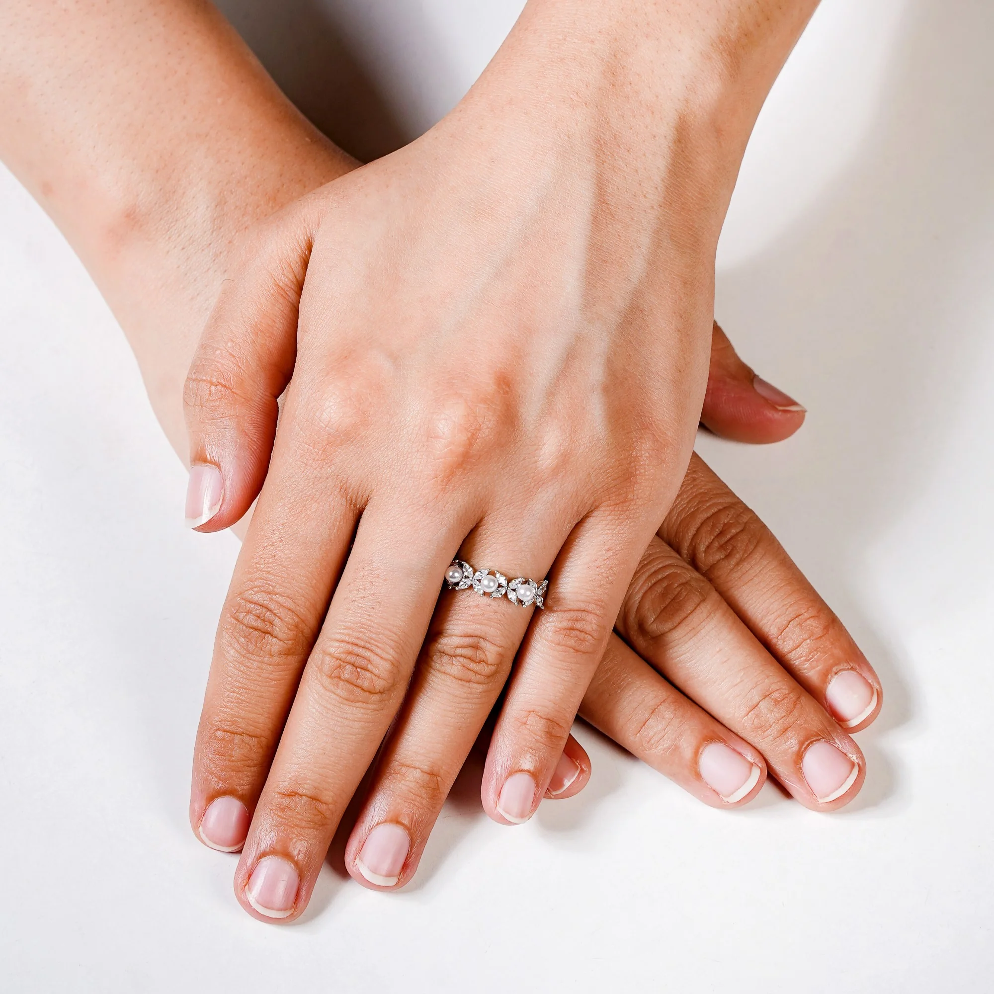 Garden Of Gems Silver Statement Ring - Image 2