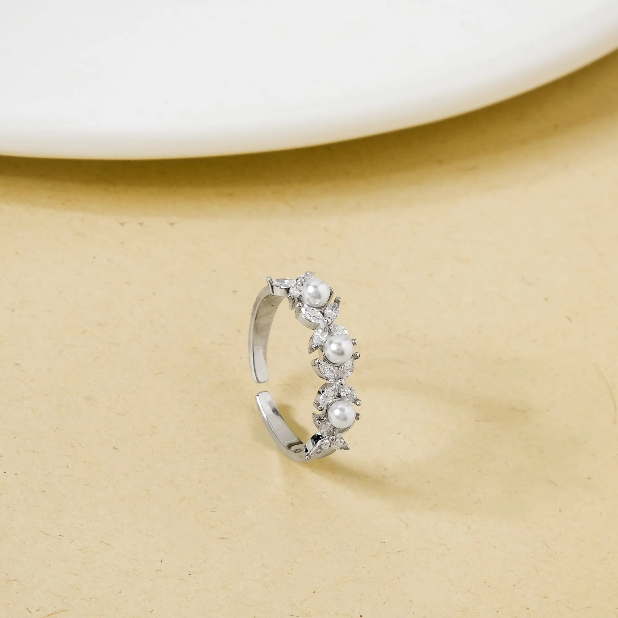 Garden Of Gems Silver Statement Ring - Image 5