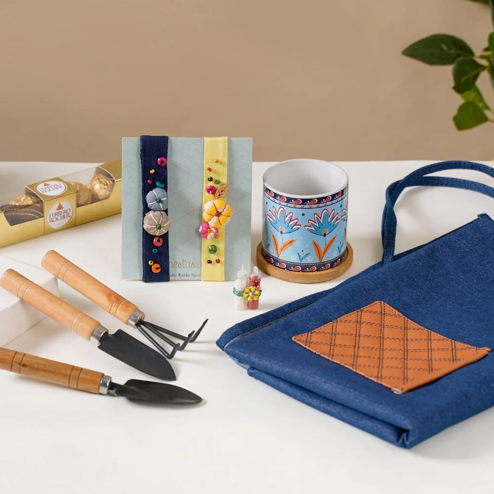 Gardening Sustainable Seeds Rakhi Hamper Set Of 6 - Image 2