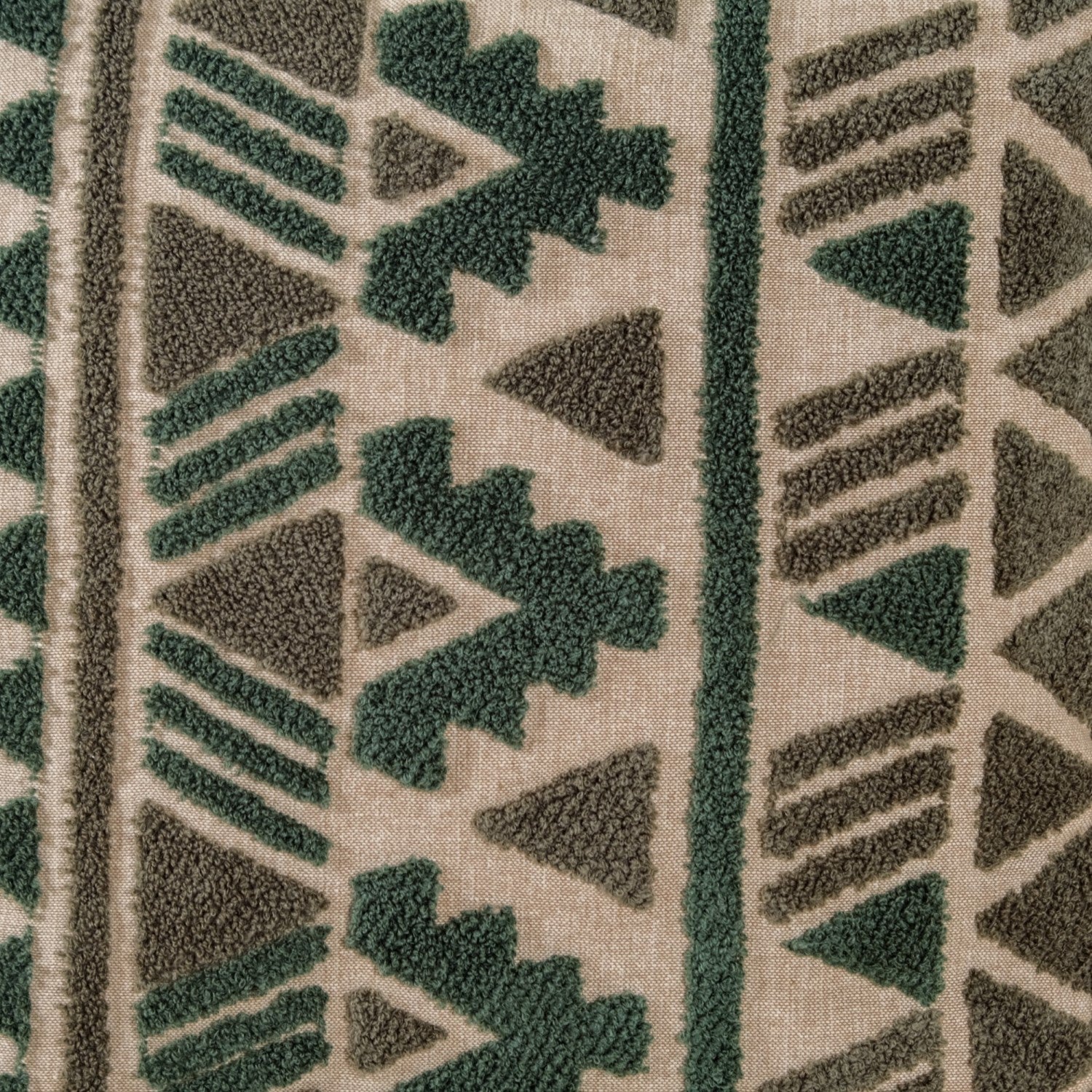 Geometric Tufted Cushion Cover 16x16 Inch - Image 7