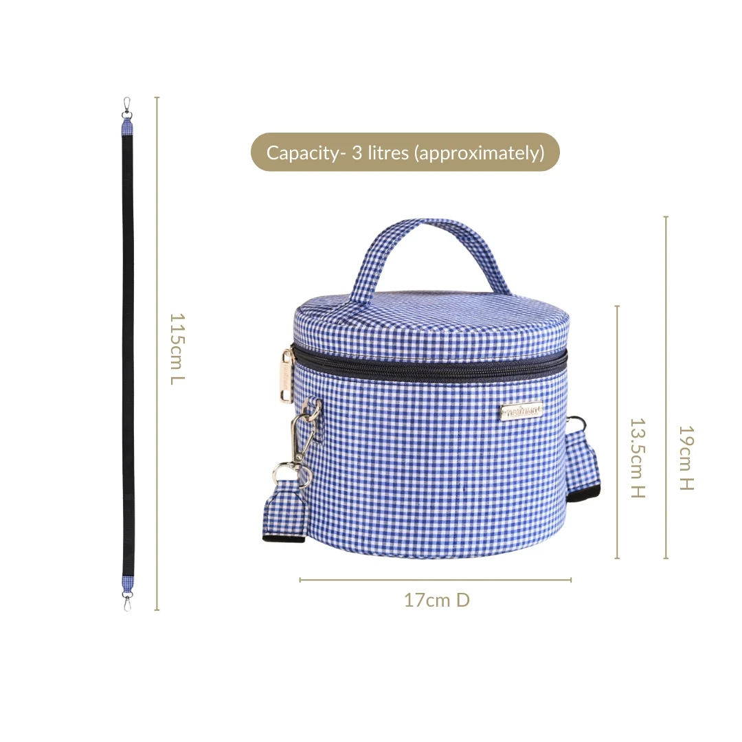 Gingham Daily Insulated Lunch Bag - Image 3