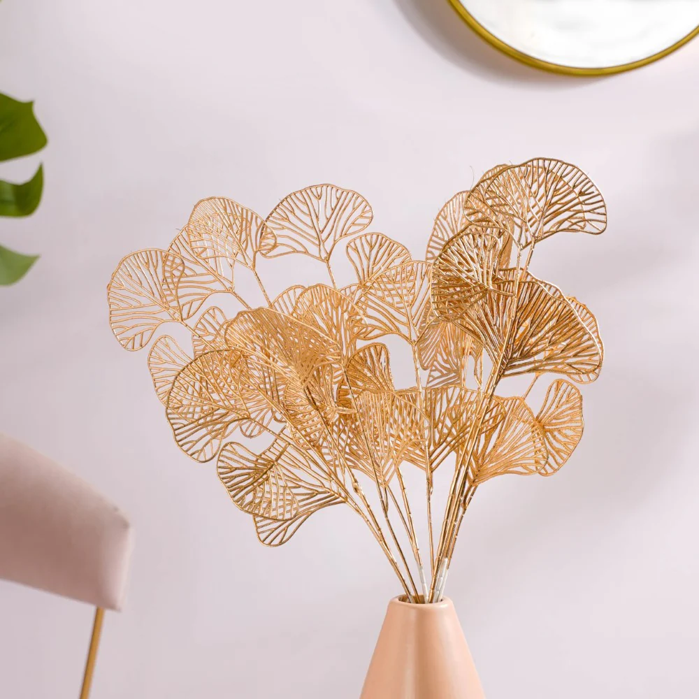 Ginkgo Stem Gold Set Of 4 - Image 3