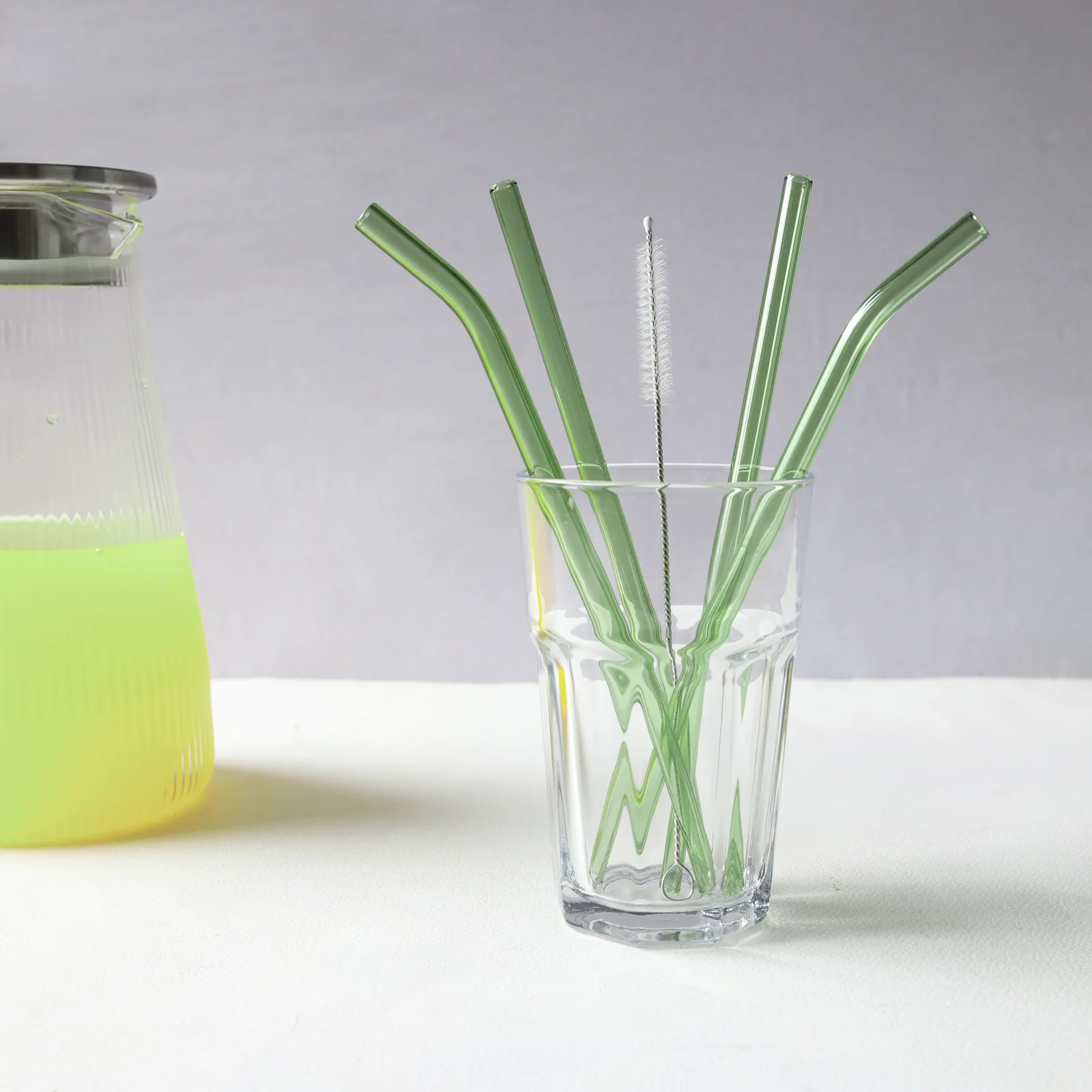 Glass Drinking Straw Set of 4 - Image 14