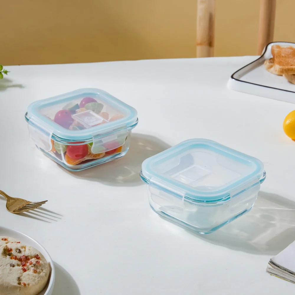 Glass Lunch Box Small Set Of 2 250ml - Image 7
