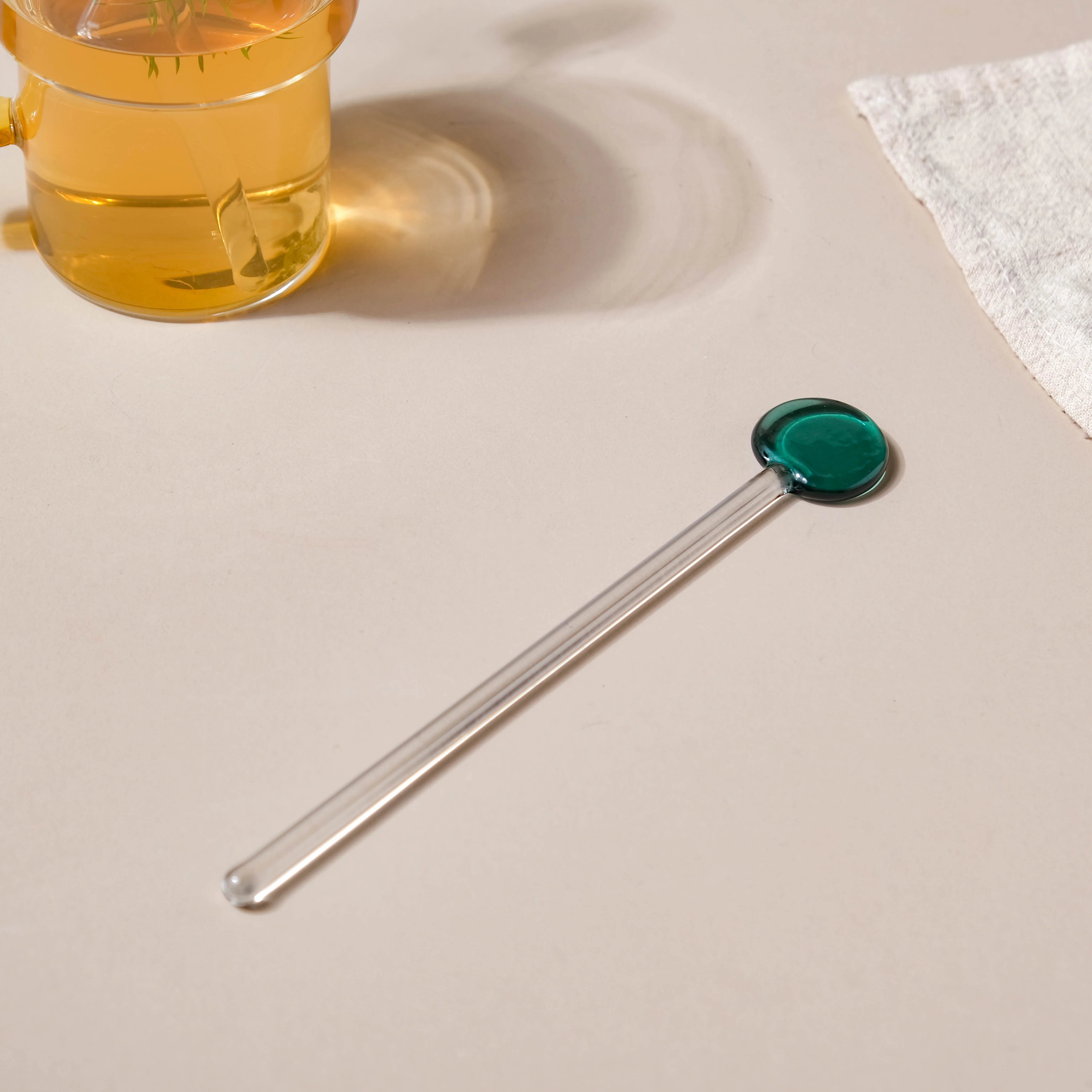 Glass Stirrer Set of 2 Emerald - Image 4