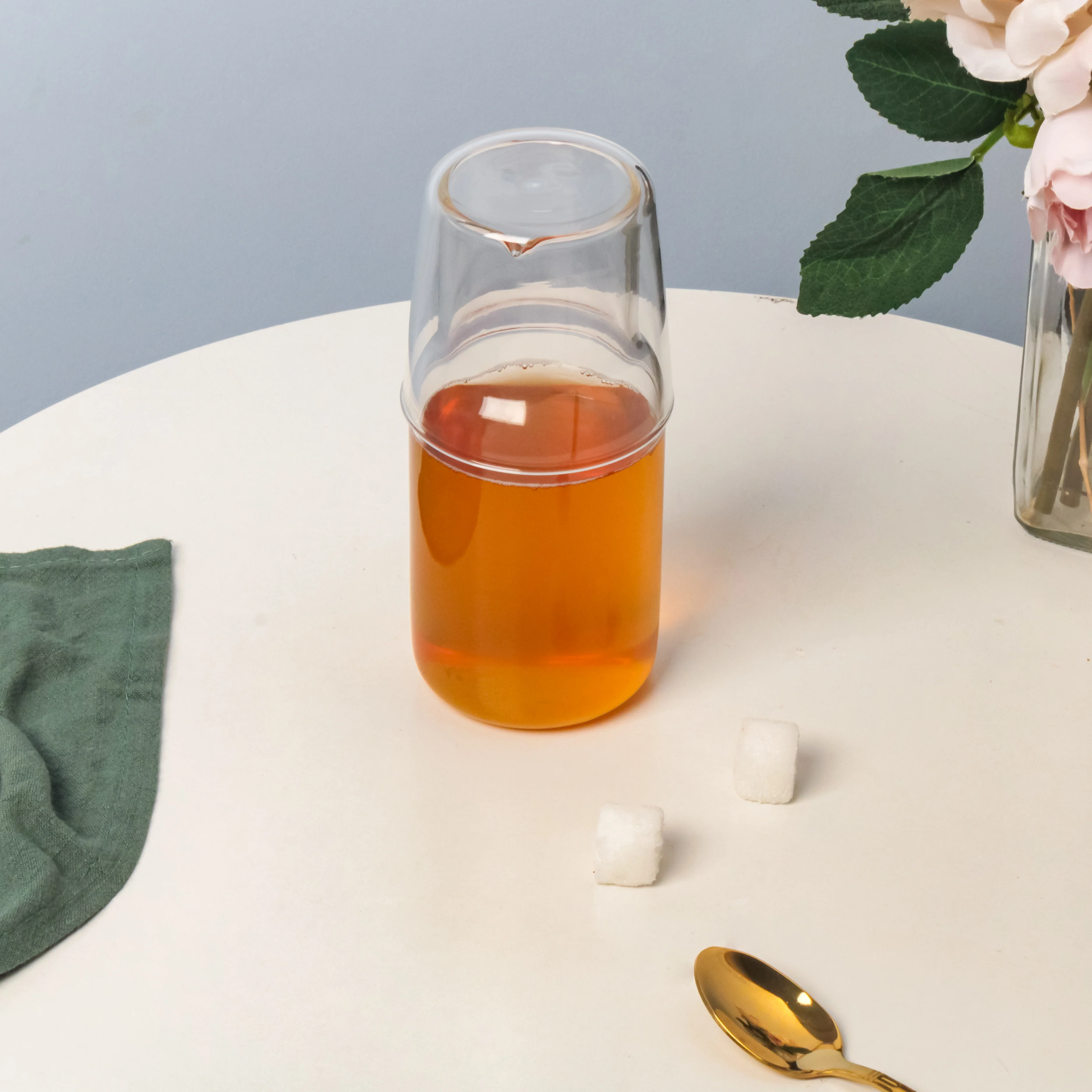 Glass Tumbler And Cup Set - Image 2