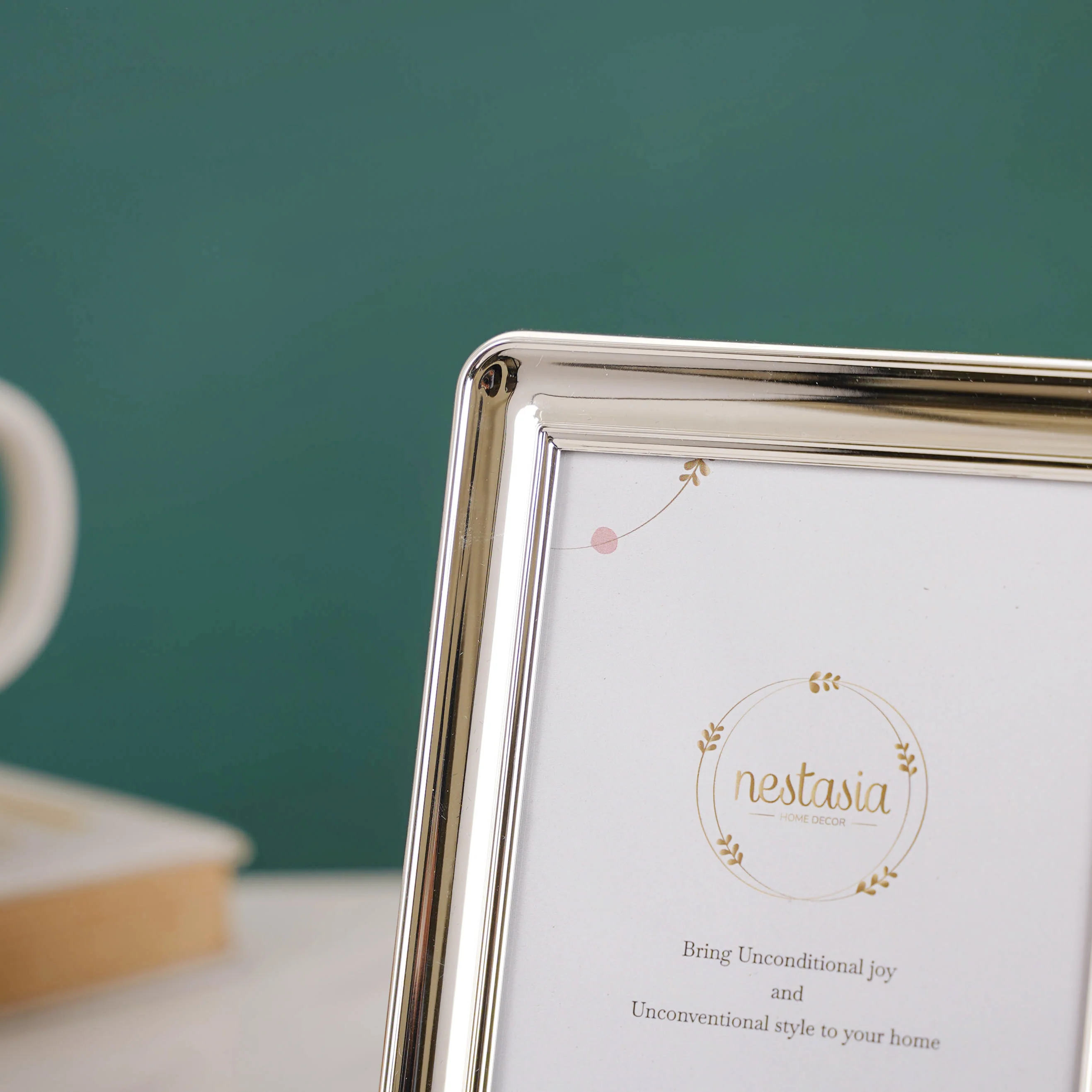 Glazed Silver Photo Frame - Image 4