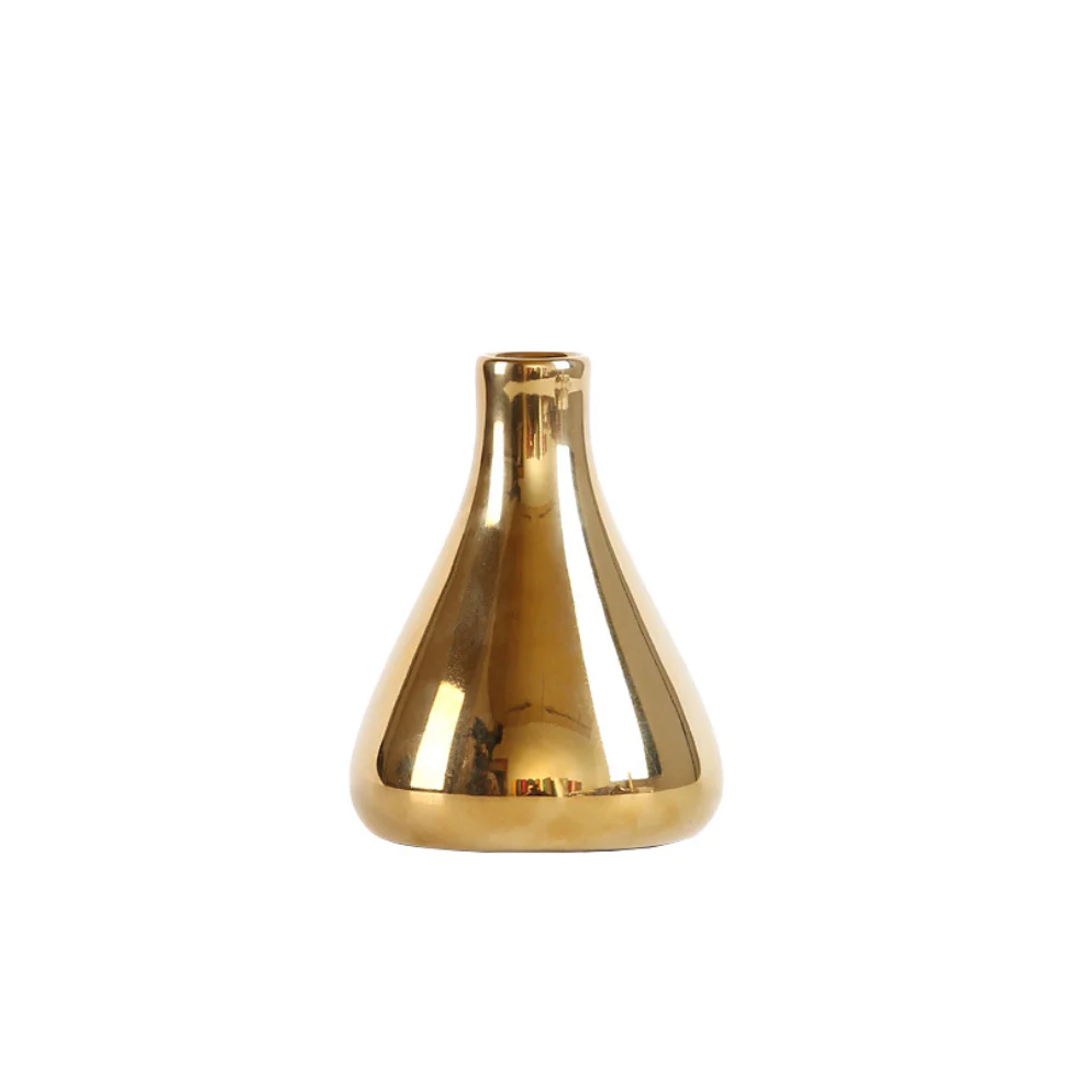 Gold Flower Vase - Image 7