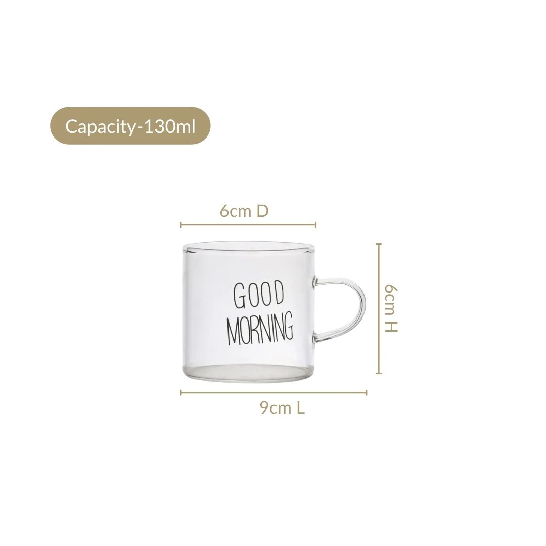Good Morning Cup Set Of 6 130ml - Image 3