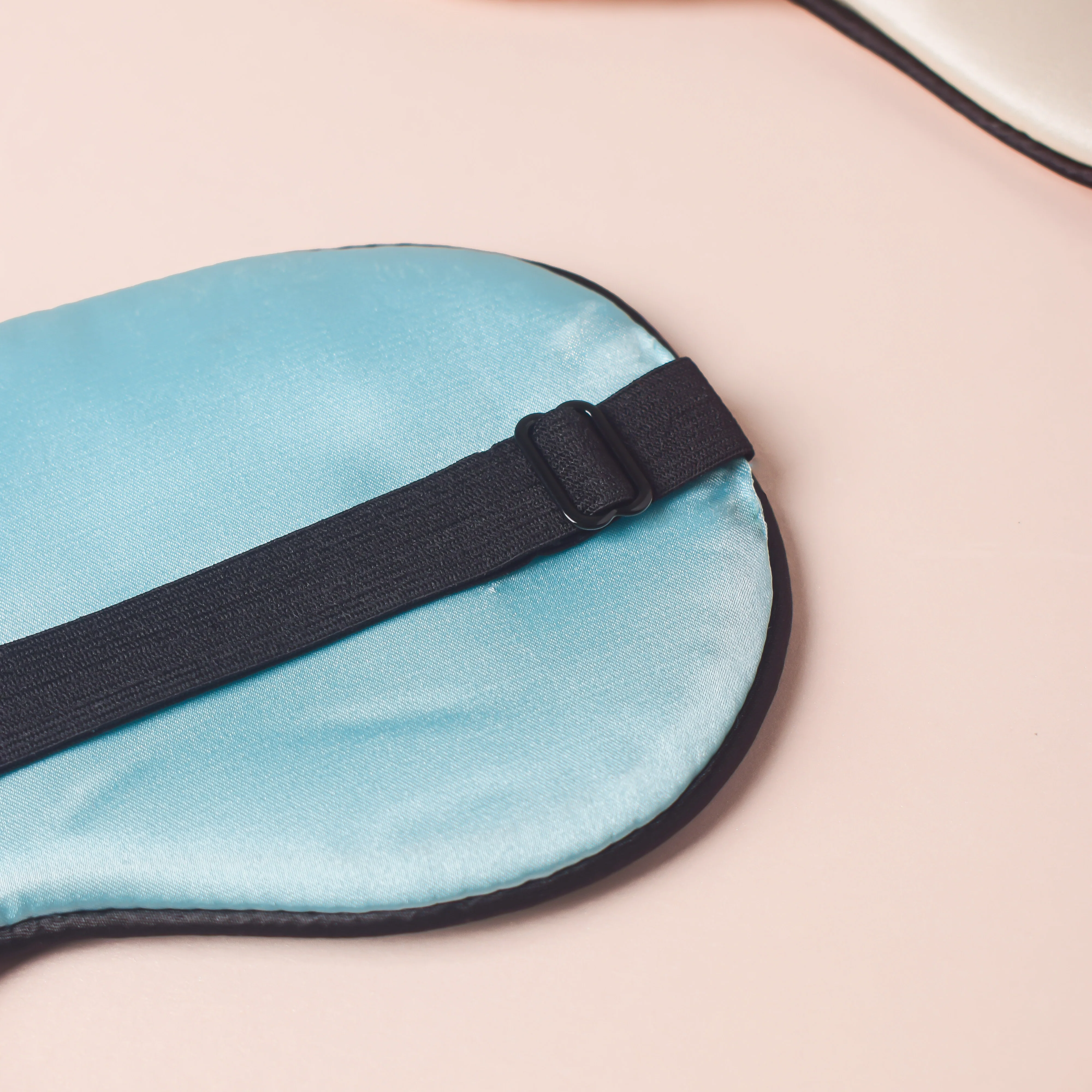 Good Night Sleep Satin Eye Mask Blue - Image 5