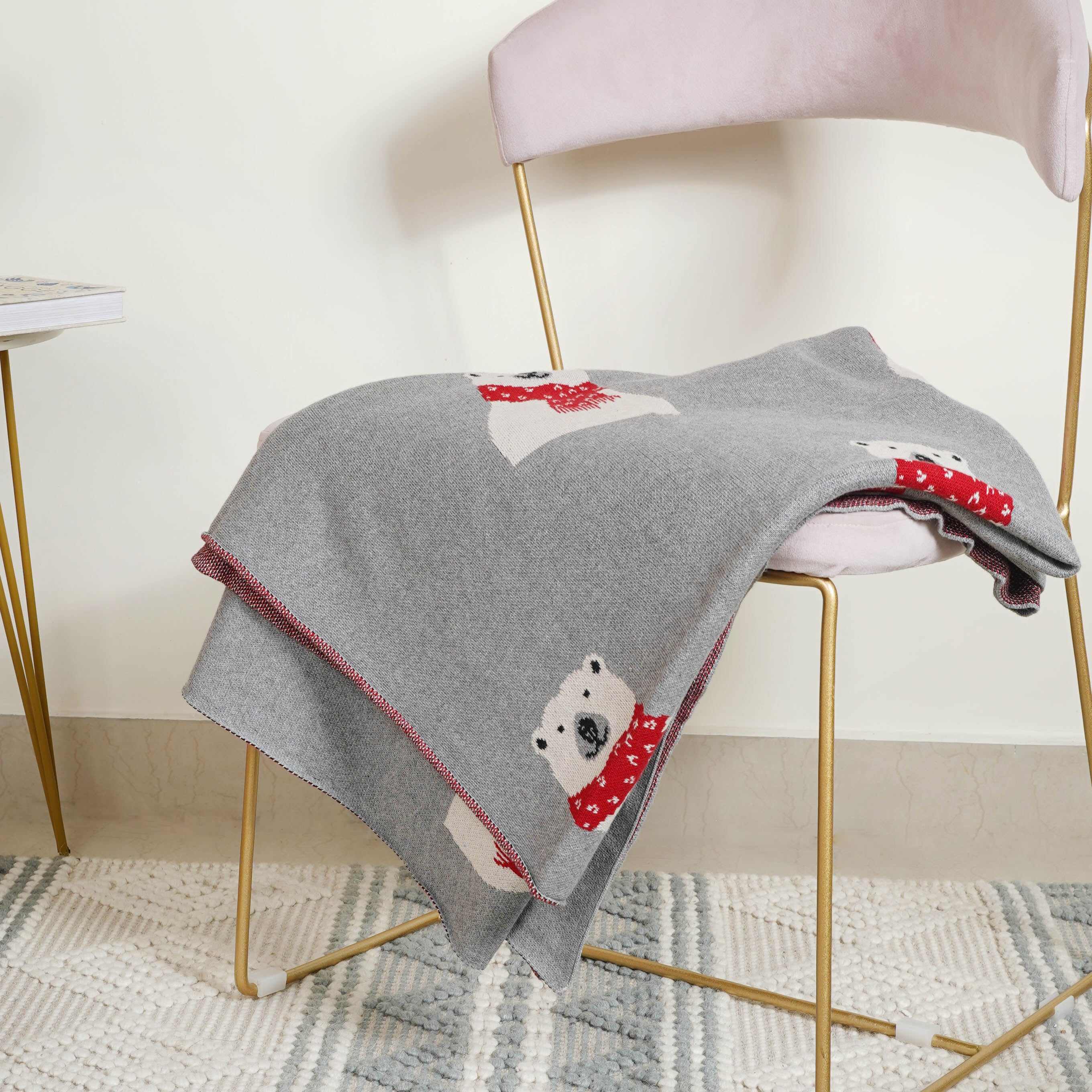 Grey Throw Cover - Image 6