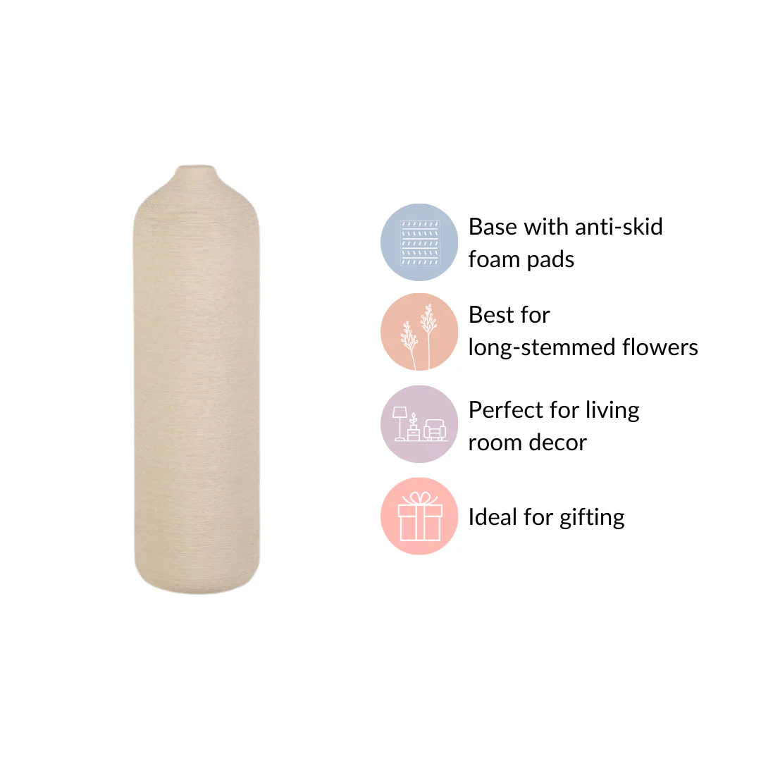 Handcrafted Tall Vase For Room Decor - Image 5