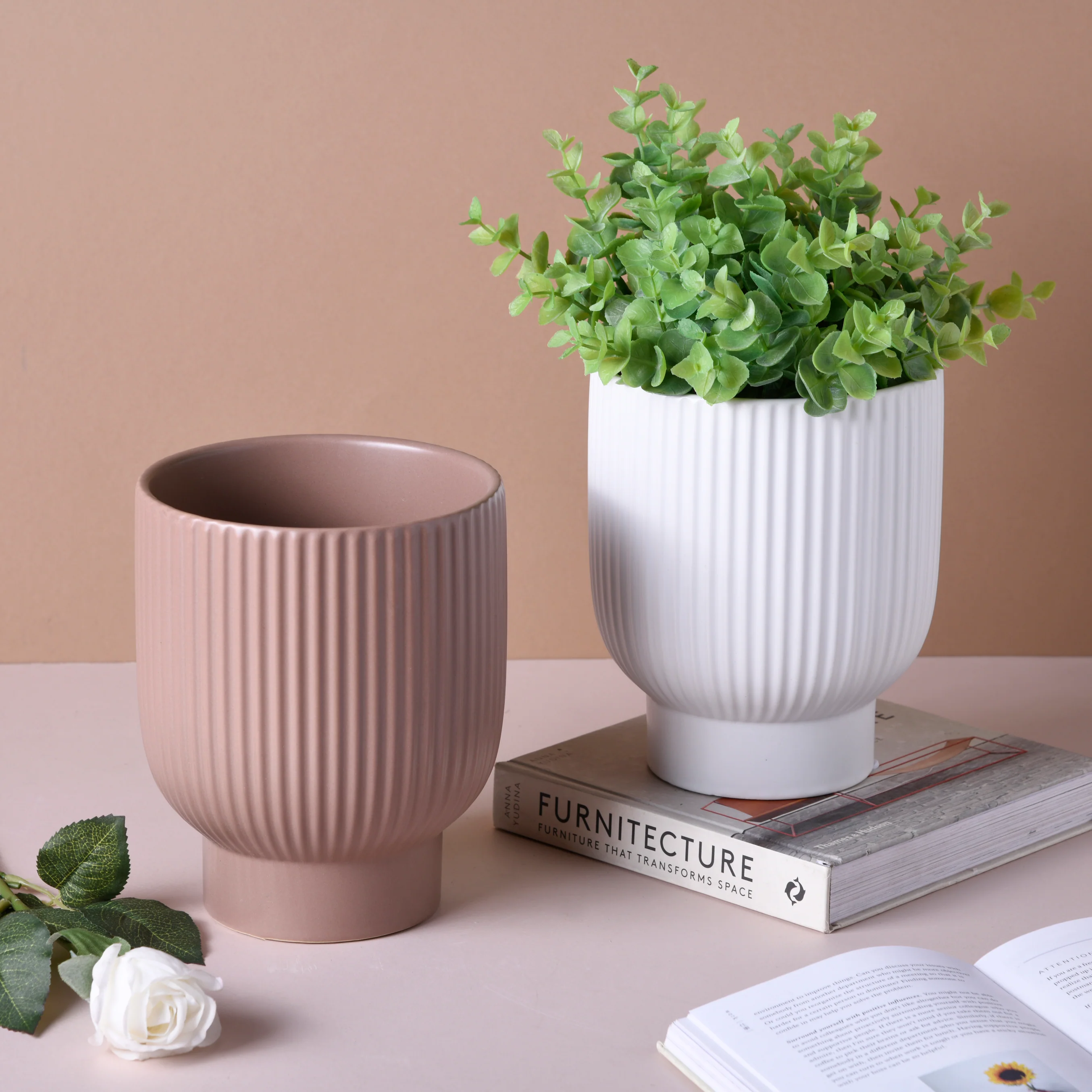 Handmade Ceramic Plant Pot - Image 2