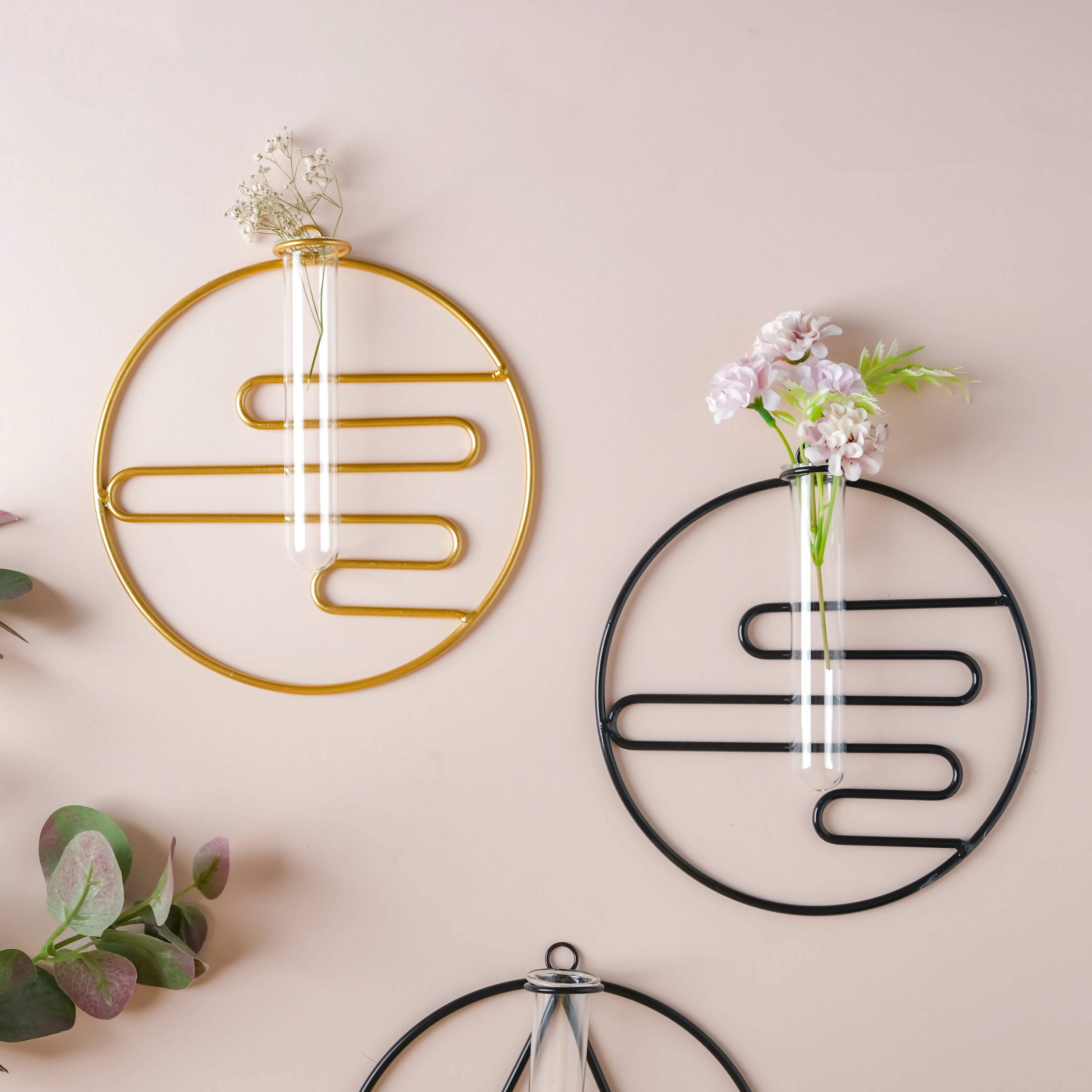 Hanging Glass Planter - Round - Image 2