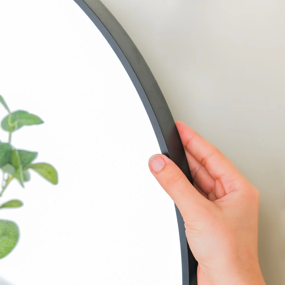 Hanging Mirror Black 27 Inch - Image 3