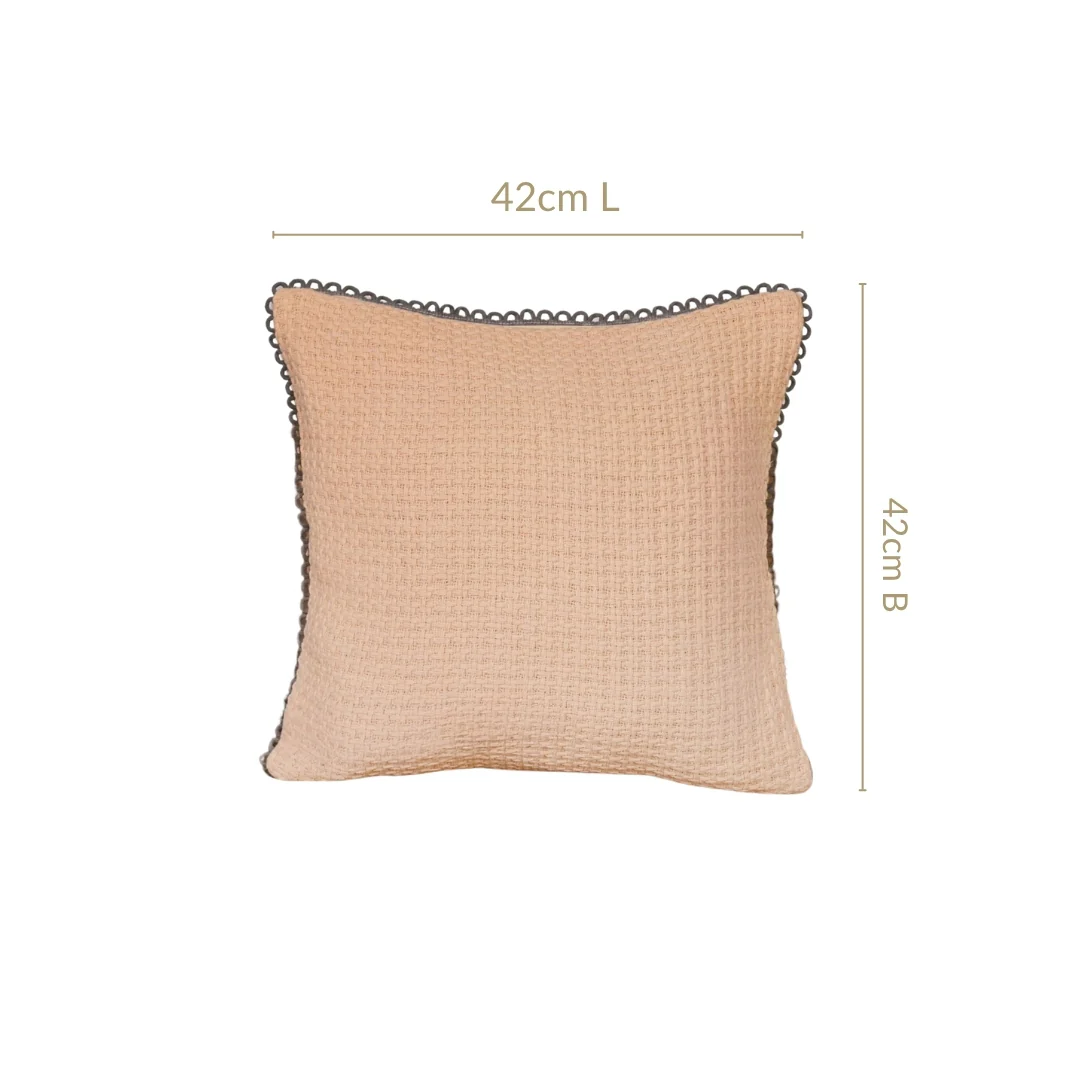 Hearth Hue Cotton Cushion Cover Set Of 2 - Image 3