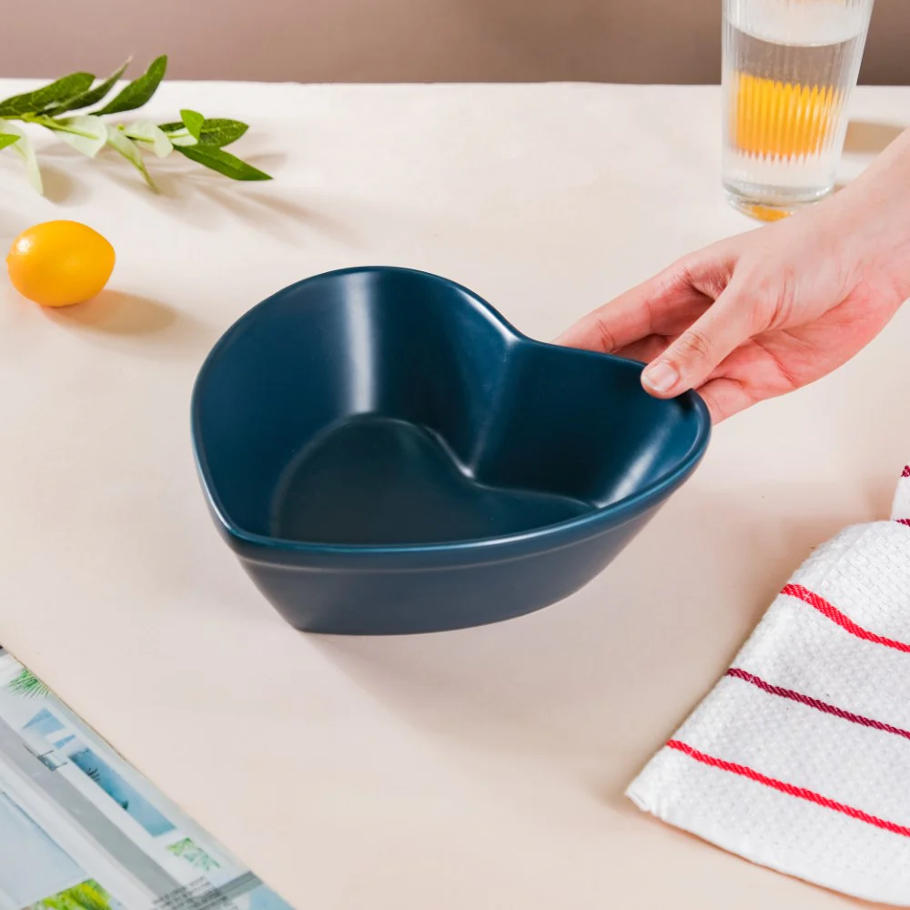 Hearty Ceramic Bakeware Dark Blue 7.8 Inch - Image 2