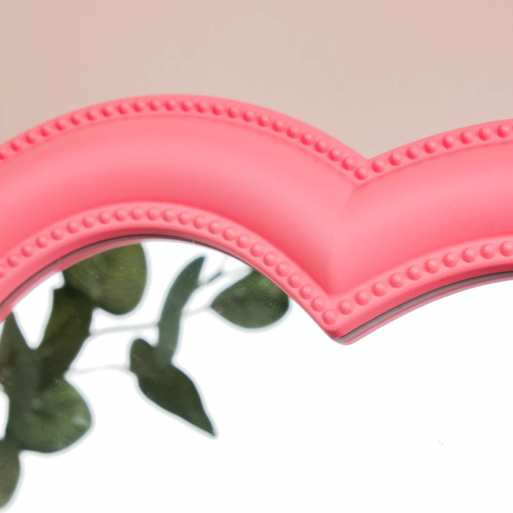 Hearty Desk Mirror Pink Large - Image 9