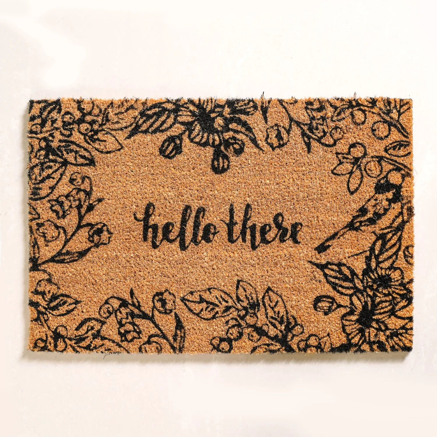 Hello There Printed Coir Welcome Mat 24x16 Inch - Image 2