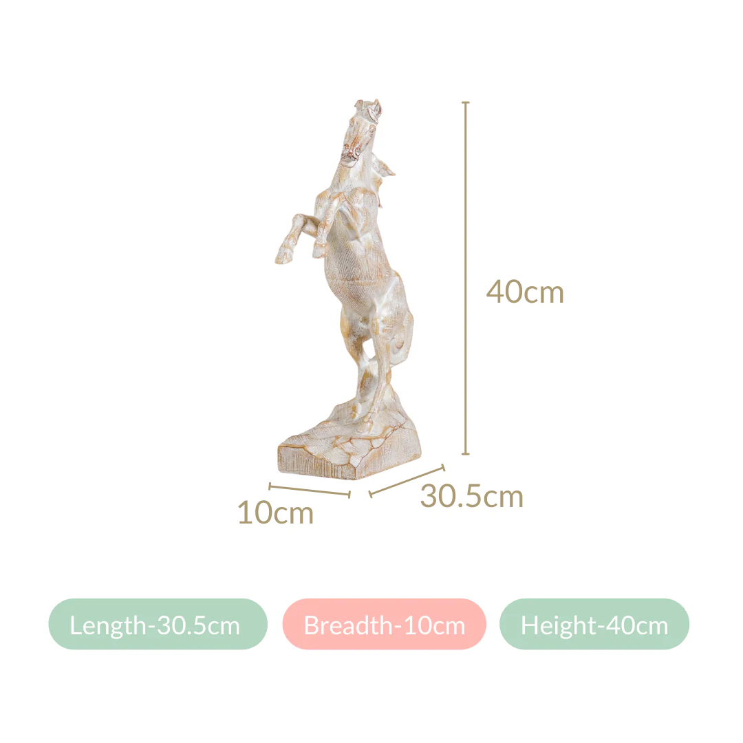 Horse Sculpture For Living Room Decor - Image 5