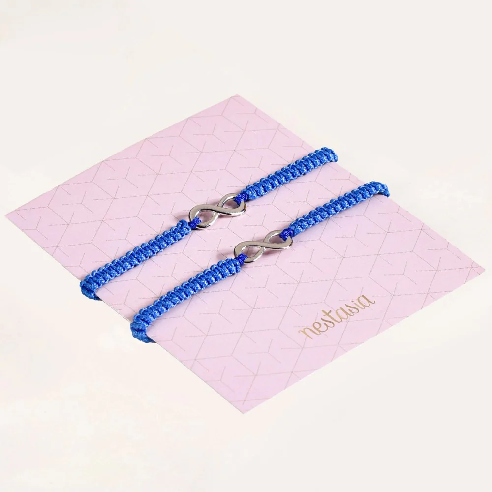 Infinity Symbol Bracelet Set Of 2 - Image 4