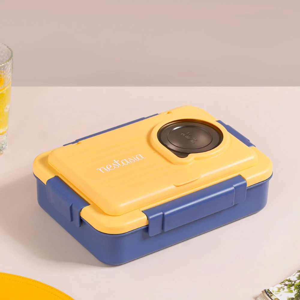 Blue insulated stainless steel tiffin box - Image 16