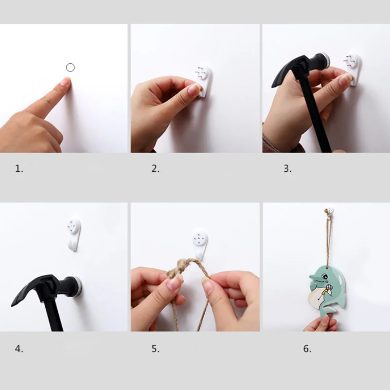 Invisible Wall Hook - Set of 10 - Image 5