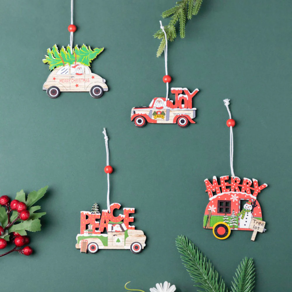 Joy Christmas Hanging Ornament Decoration - Image 5