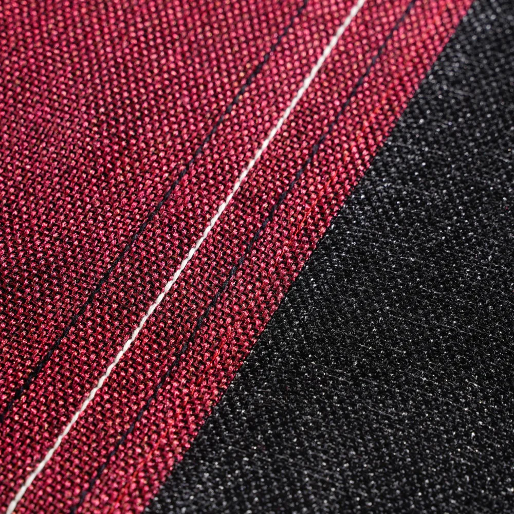 Jute Dining Table Runner Black Maroon 72 Inch - Image 4
