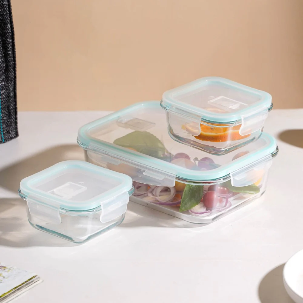 Jute Lunch Bag And Lunch Box Set Of 4 - Image 5