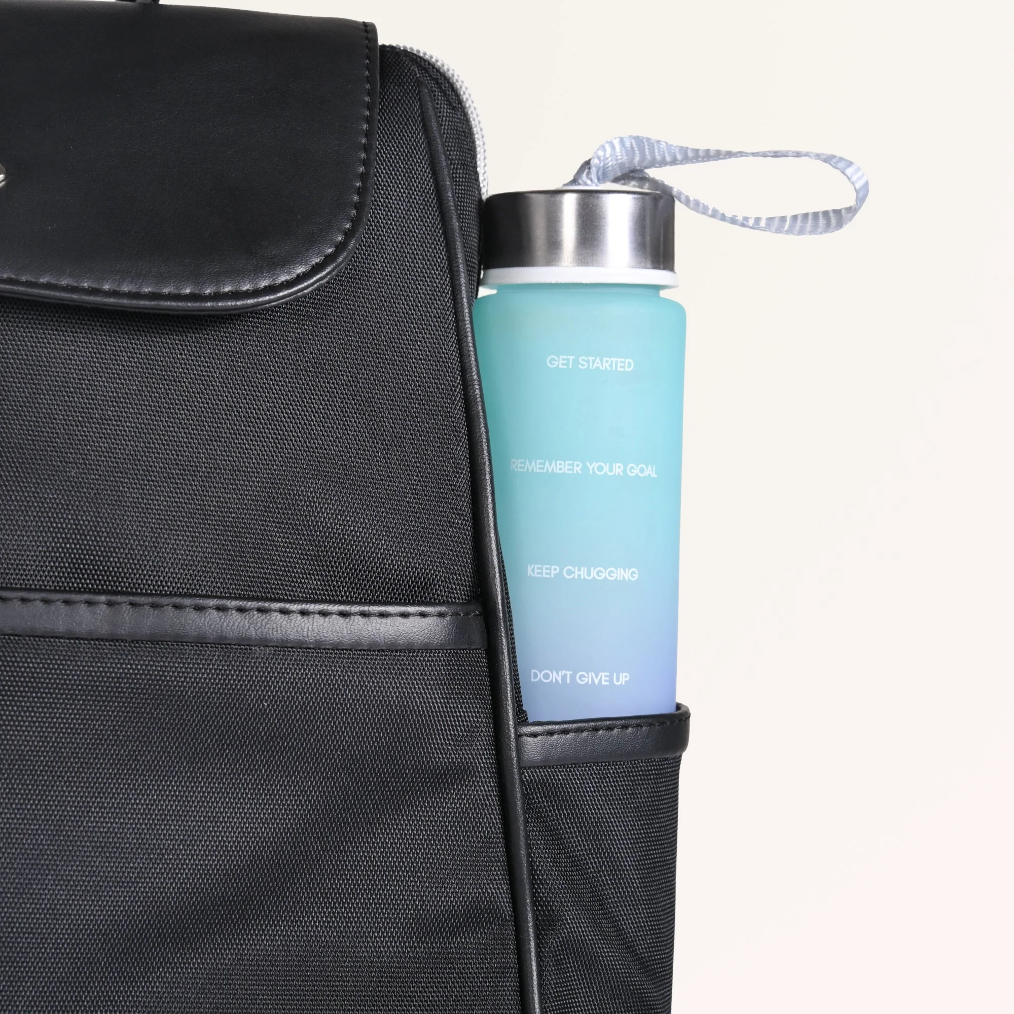 Kaizen Sleek Black Backpack - Image 8